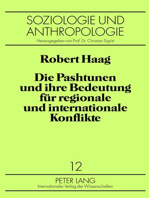 cover image of Die Pashtunen und ihre Bedeutung für regionale und internationale Konflikte
